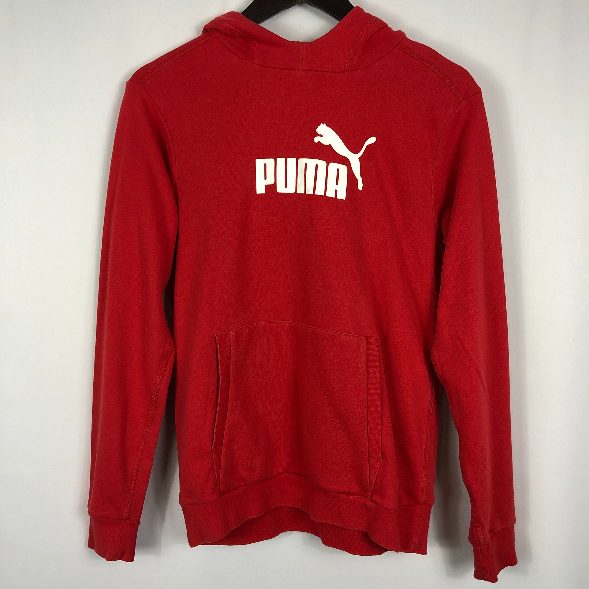 Puma Spellout Sweatshirt in Red - Men's XS/Women's Medium