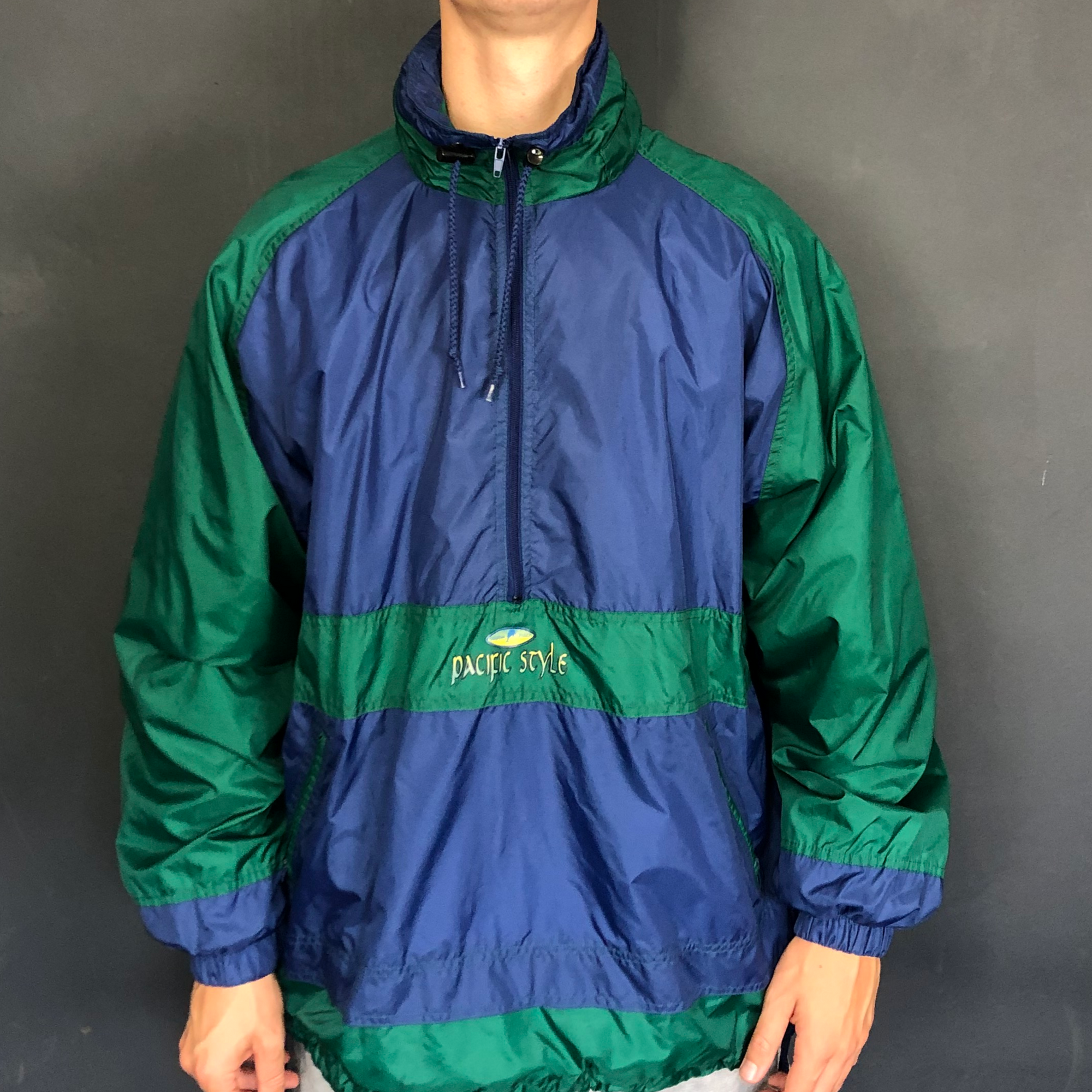 Vintage 'Pacific Style' Rain Jacket - Large - Vintique Clothing