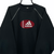 VINTAGE ADIDAS SPELLOUT SWEATSHIRT IN BLACK & RED - MEN'S XL/WOMEN'S XXL