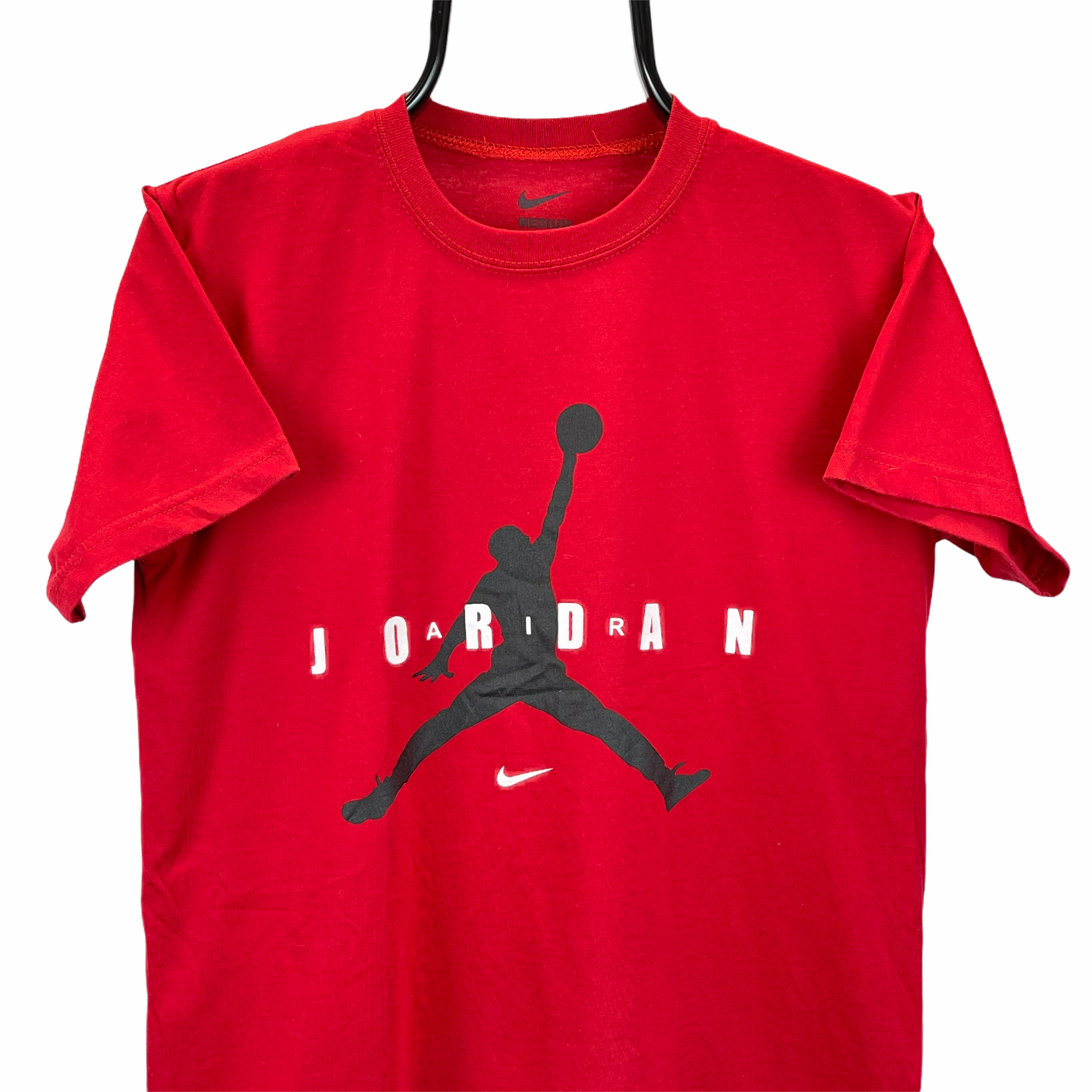 NIKE AIR JORDAN TEE IN RED - MEN'S XS/WOMEN'S SMALL