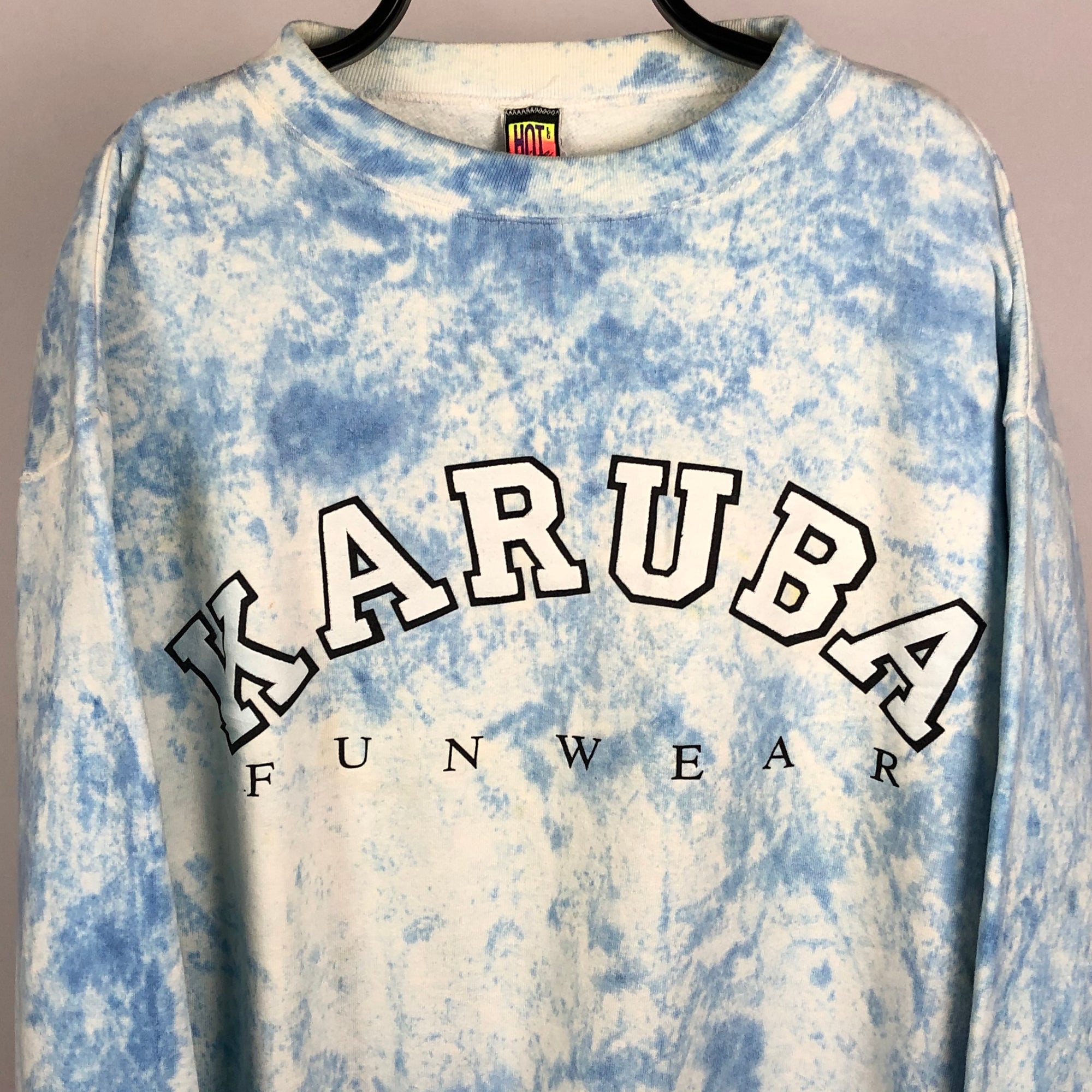 Vintage Acid Wash 'Karuba' Sweatshirt - Men's XL/Women's XXL