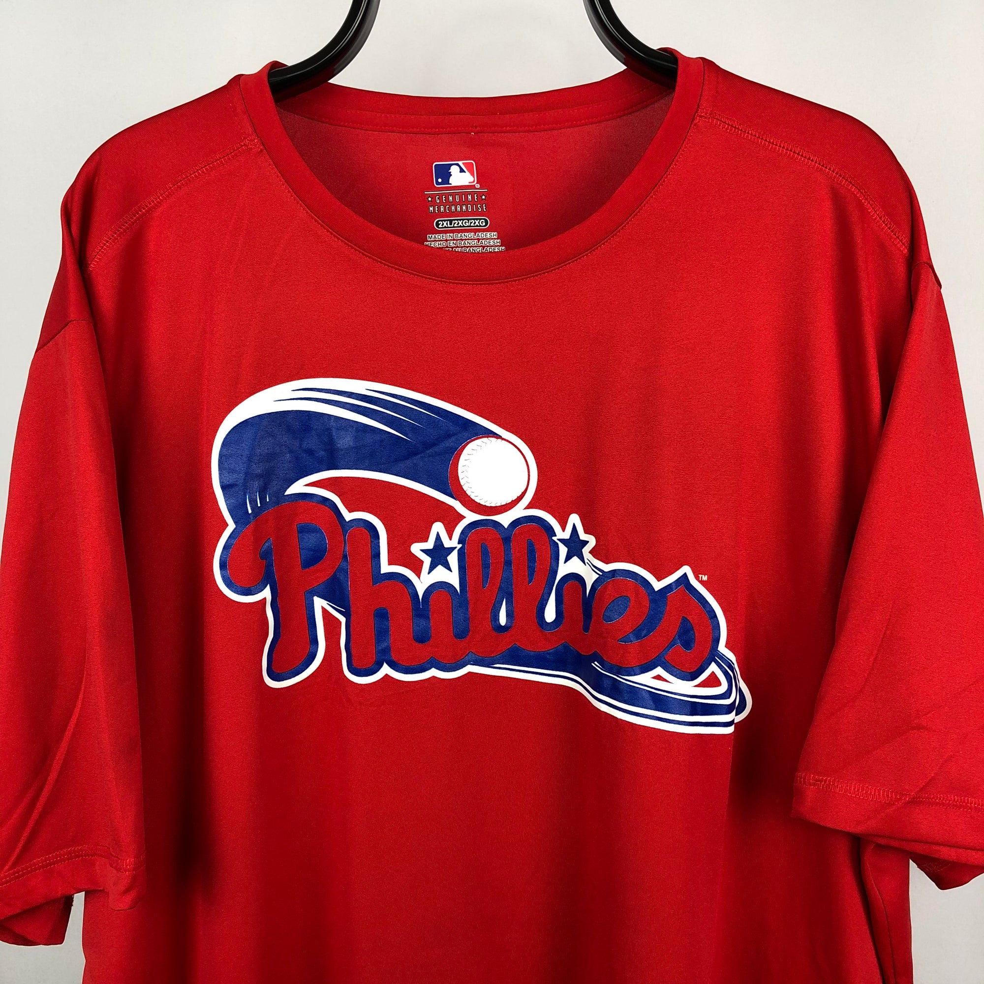 Phillies Stretch Fit Tee - Men's XXL/Women's XXXL