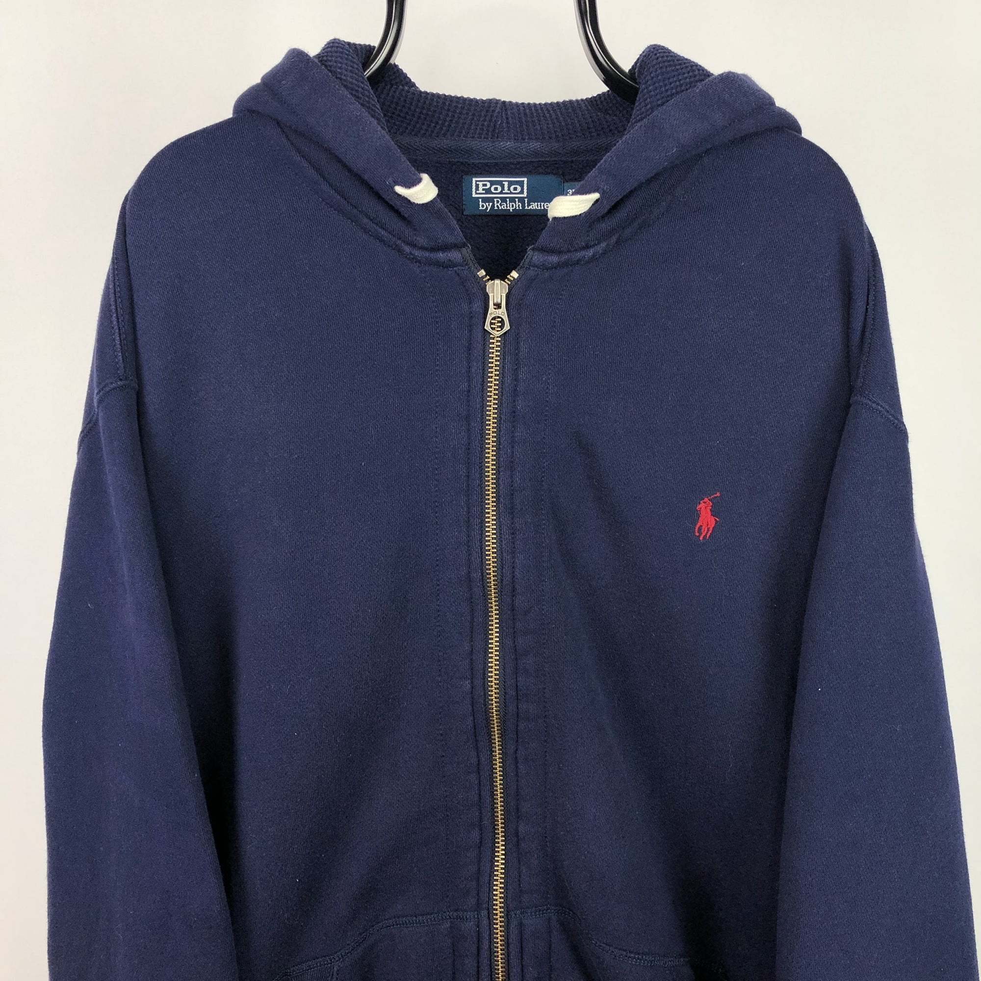 Polo Ralph Lauren Heavyweight Hoodie in Navy - Men's XXL/Women's XXXL