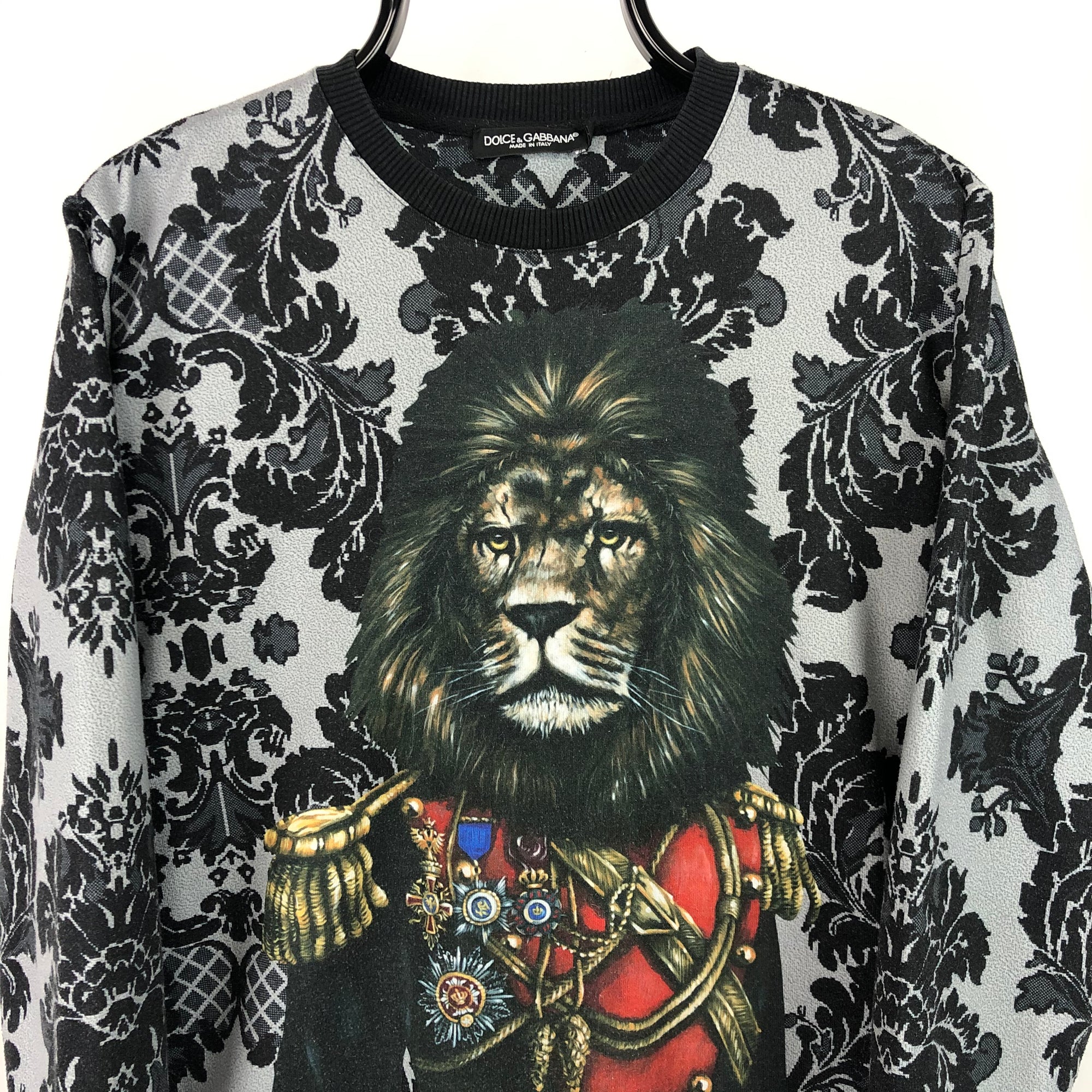 Bootleg Dolce & Gabbana Lion Sweatshirt - Men's Small/Women's Medium