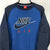 Nike Air Spellout Sweatshirt in Navy/Blue/Orange - Men's Medium/Women's Large