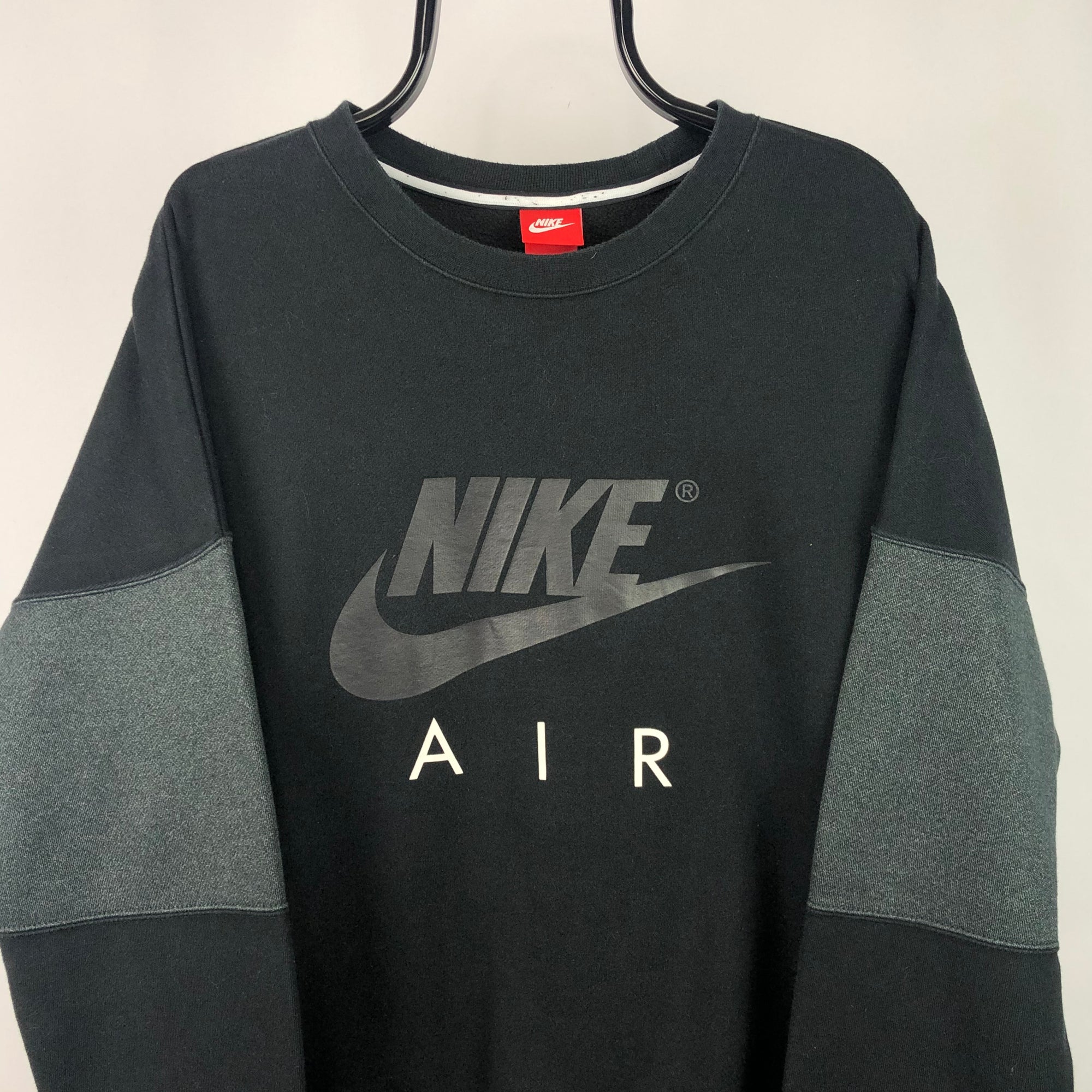 Nike Air Spellout Sweatshirt in Black - Men's XL/Women's XXL