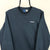 Reebok Embroidered Small Spellout Sweatshirt in Navy - Men's Small/Women's Medium