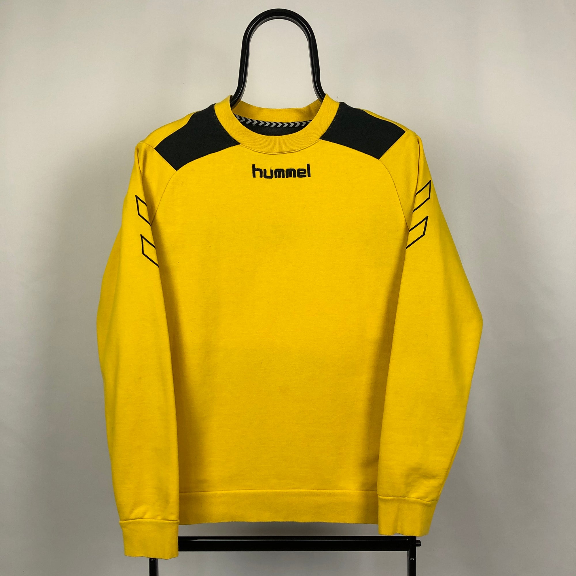 Hummel Sweatshirt in Yellow - Men's XS/Women's Medium