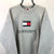 Vintage 90s Tommy Hilfiger Spellout Sweatshirt in Grey - Men's XL/Women's XXL