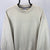 Vintage 90s Reebok Small Logo Sweatshirt in Beige - Men's Large/Women's XL