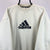 Vintage 90s Adidas Spellout Sweatshirt in Cream - Men's Medium/Women's Large