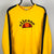 Vintage Ellesse Spellout Sweatshirt in Yellow - Men's Medium/Women's Large