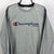 Vintage Champion Sweatshirt in Grey/Navy - Men's Medium/Women's Large