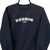 VINTAGE REEBOK SPELLOUT SWEATSHIRT IN NAVY - MEN'S XS/WOMEN'S SMALL