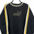 VINTAGE 90S PUMA SPELLOUT SWEATSHIRT IN BLACK, YELLOW & WHITE - MEN'S XL/WOMEN'S XXL