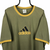 Adidas Oversized Spellout Tee in Khaki Green/Mustard - Men's XXL/Women's XXXL