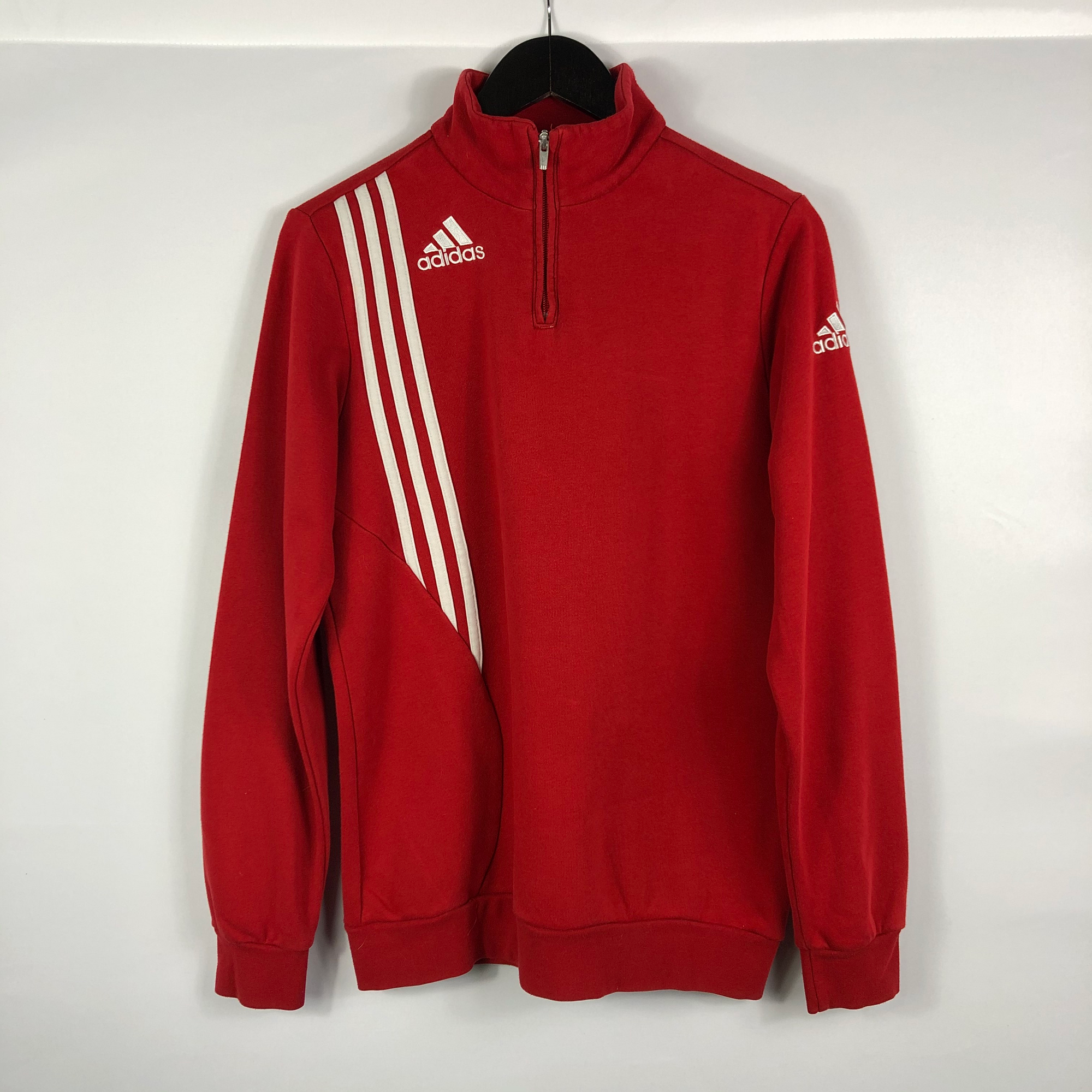 Vintage Adidas 1/4 Zip Sweatshirt - Men's Large/ Women's XL