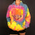 Vintage Ocean City Tie Dye Hoodie - Women's Large