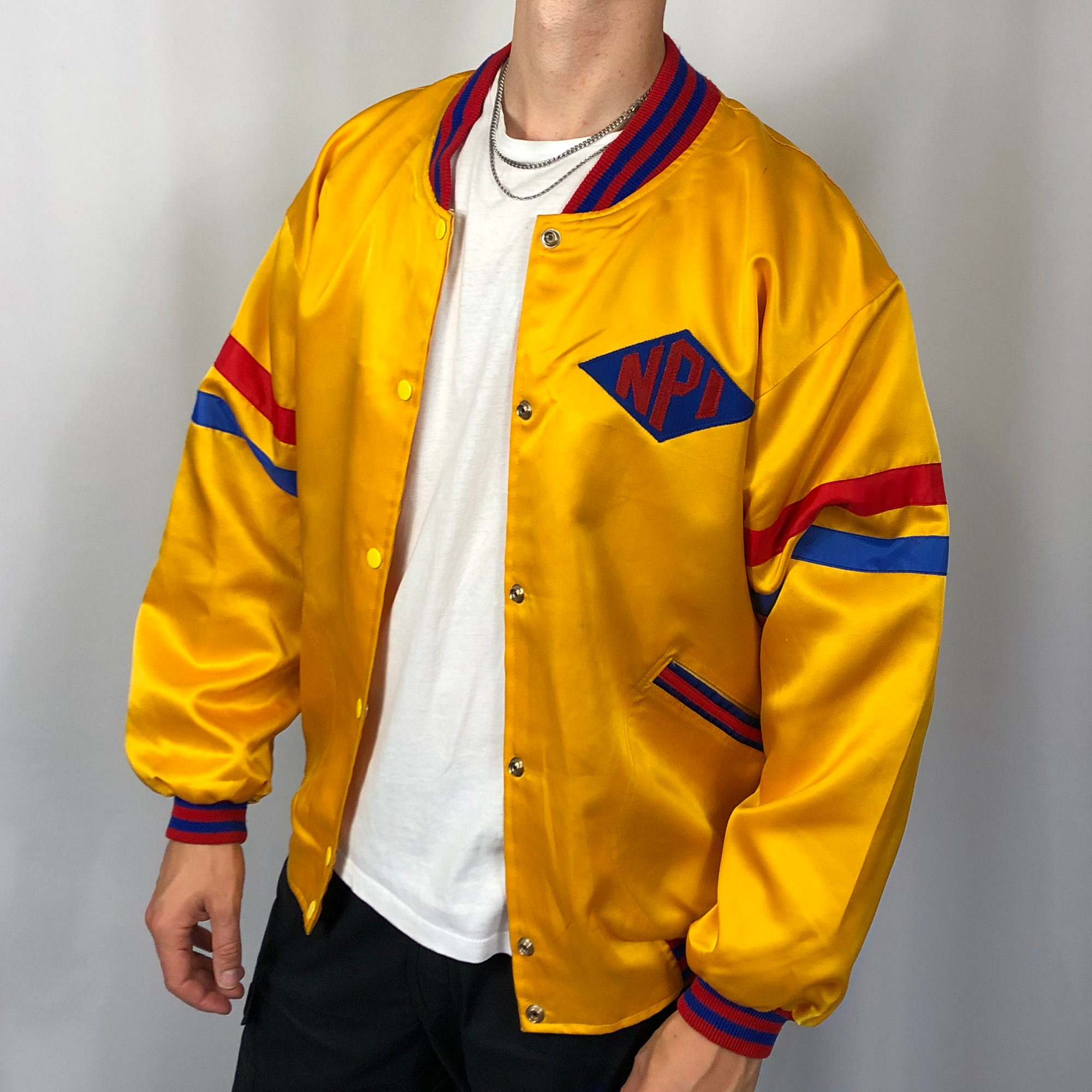 Vintage 'NPI' Bomber Jacket - Large - Vintique Clothing