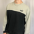 Vintage Puma Sweatshirt In Black & Beige - Large - Vintique Clothing