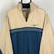 Vintage Nike Sweatshirt in Beige & Petrol Blue - Men’s XL/Women’s XXL